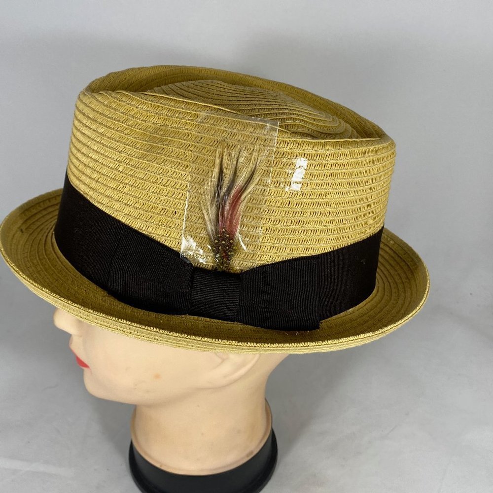 Hats-in-the-Belfry Fedora Diamond Crown Hat NWOT - Picture 4 of 6